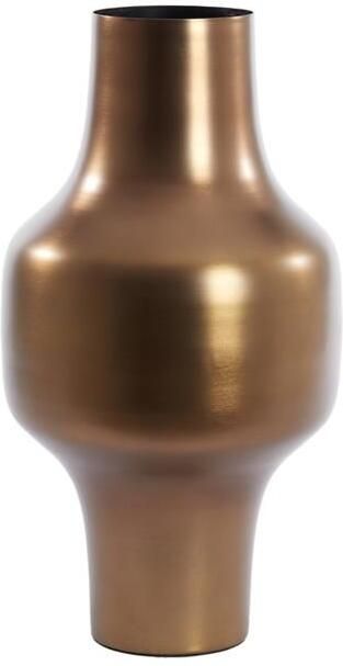 Light & Living Light&living Vaas deco Ø27x49 cm SINDO glanzend bruin brons