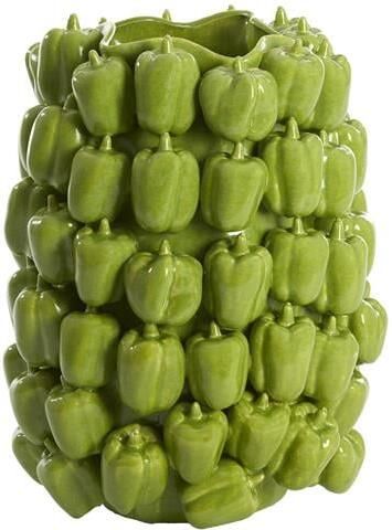 Light & Living Light&living Vaas deco 35x33x47 cm BELLPEPPER keramiek glanzend groen