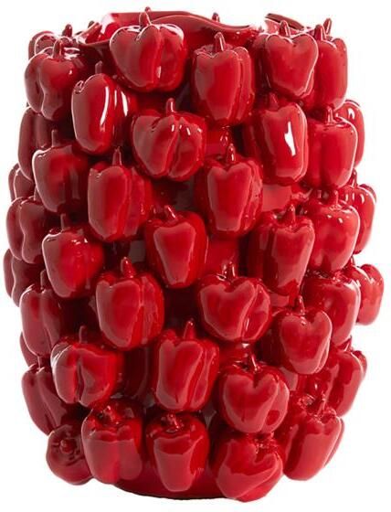 Light & Living Light&living Vaas deco 35x33x47 cm BELLPEPPER keramiek glanzend rood
