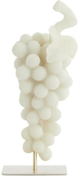 Light & Living Ornament GRAPE 15x13x35cm Wit