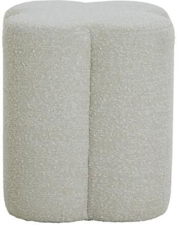 Light & Living Nalani poef 38x38x45 cm bouclé crème - Foto 4