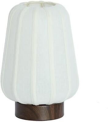 Light & Living Tafellamp Bibury Donkerbruin Ø20cm