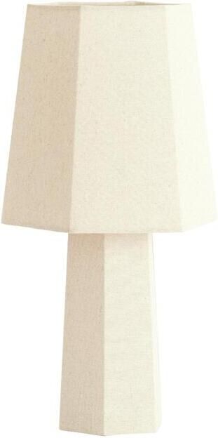 Light & Living Tafellamp Musabo Naturel Ø25cm