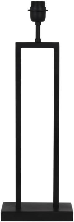 Light & Living Tafellamp Shiva|Chelsea Zwart|Zilver Ø35x84cm