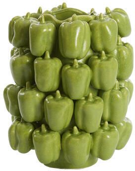 Light & Living Vaas BELLPEPPER 23.5x23x32.5cm Groen
