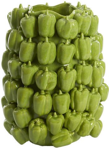 Light & Living Vaas BELLPEPPER 35x33x47cm Groen