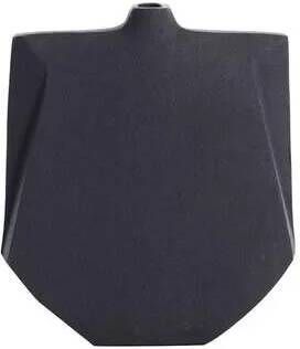 Light & Living Light&living Vaas deco 27 5x7x32 5 cm MAKAHA mat zwart