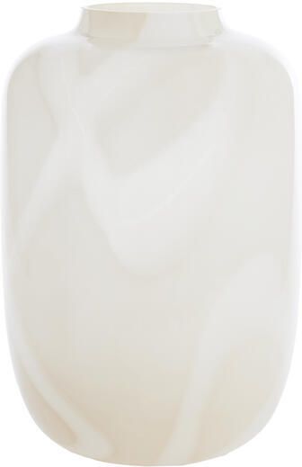 Light & Living Vaas KOBALA Ø34x50cm Wit