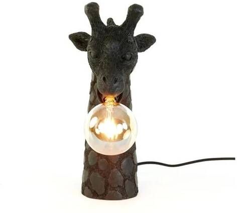 Light & Living Tafellamp Giraffe Zwart 22 5x16x36cm - Foto 2