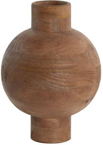 Light & Living Vaas BARUMI 23x23x32 Bruin