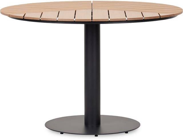 Lisomme Bente ronde tuintafel bruin Ø 113 cm