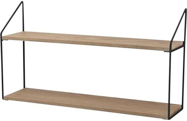 Lisomme Cara houten wandrek naturel 60 x 33 cm - Foto 1