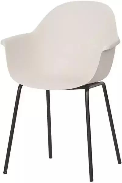 Lisomme Dorian tuinstoel gerecycled bamboe créme