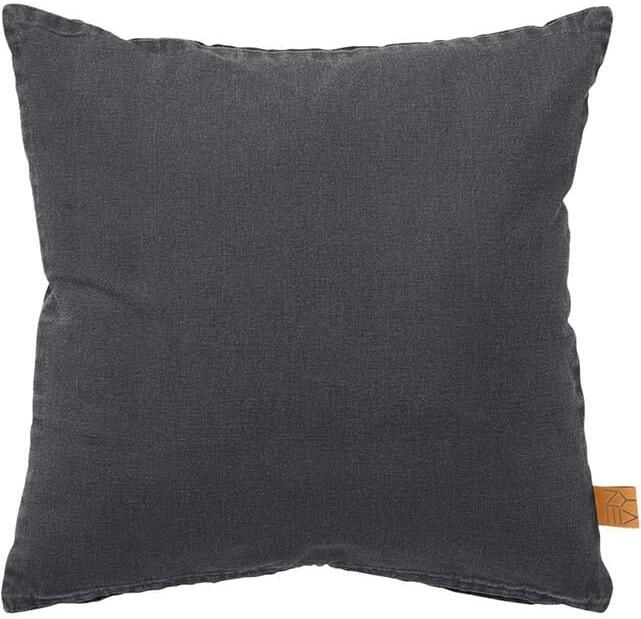 Lisomme Maud sierkussen zwart antraciet- 45 x 45 cm