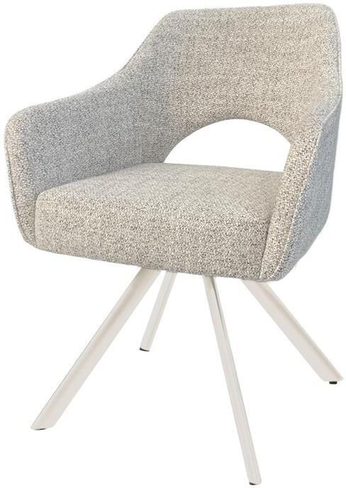 Livingfurn Eetkamerstoel Helen Sand Naturel Set van 2