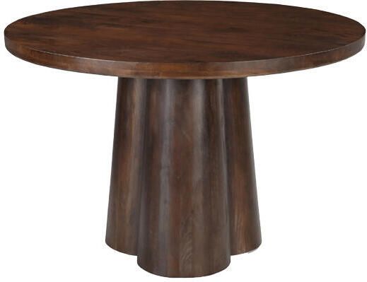 Livingfurn Eetkamertafel Brix Clubs 130cm Mangohout - Foto 3