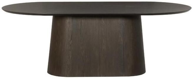 Livingfurn Eettafel Donkerbruin Eikenfineer 200x110x76cm Tobago - Foto 3