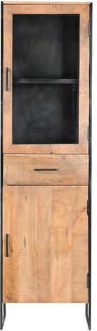 Livingfurn Elin stellingkasten 50 cm mangohout naturel - Foto 2