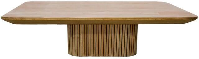 Livingfurn Salontafel Naturel Teakhout 120x70x36cm Lausanne - Foto 2