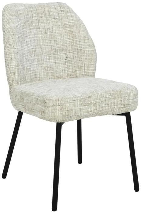 Livingfurn Eetkamerstoel Tess Cream Set van 2 - Foto 2