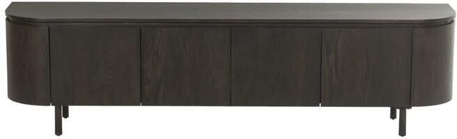 Livingfurn Tv-meubel Bruin Eikenfineer 210x43x56cm Tobago - Foto 3