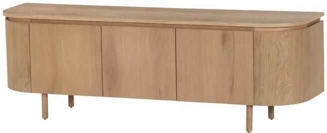 Livingfurn Tv-meubel Naturel Eiken 170x43x56cm Tobago