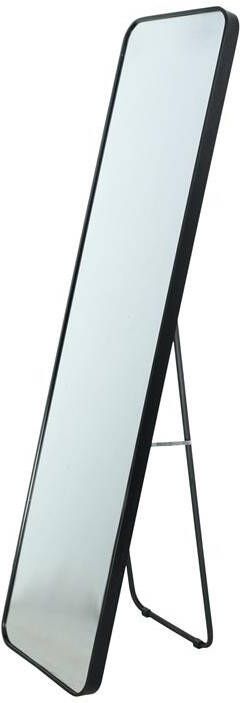 Loft42 Fragix Alux Passpiegel staand|hangend Zwart Aluminium 150x40