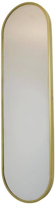 Loft42 Industry Passpiegel Ovaal Goud Metaal 122x36