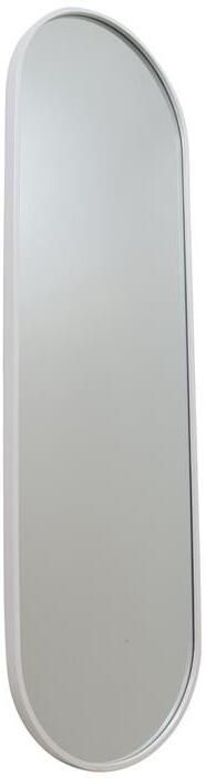 Loft42 Fragix Boston Passpiegel Ovaal Wit Metaal 130x40