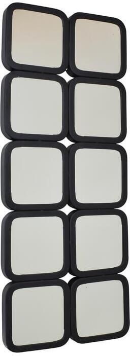 Loft42 Spiegel Dory Small Wandspiegel Zwart Metaal 40x100