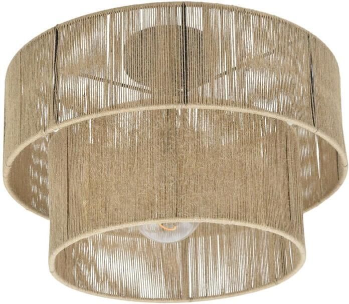 Loft42 Urban Interiors Plafondlamp Diro Jute Ø45