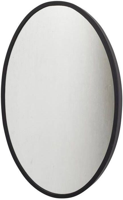 Loft42 Mirror Spiegel Ovaal Zwart 60x40