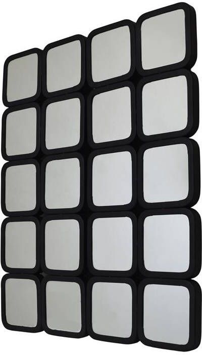 Loft42 Spiegel Dory Wandspiegel Zwart Metaal 100x80