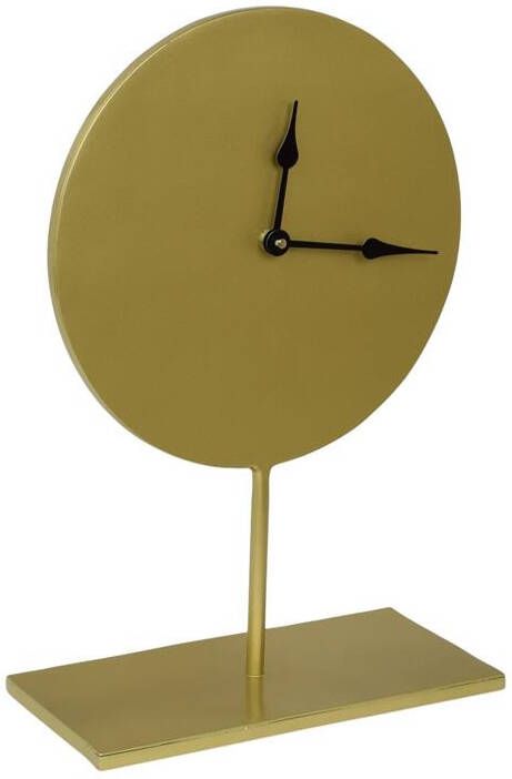 Loft42 Tafelklok Ben Goud Metaal 38x25x12