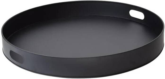 Loft42 Tray Metalen Dienblad Zwart Ø40 cm - Foto 1