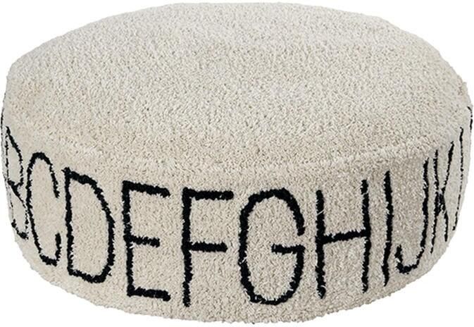 Lorena Canals Poef ABC Natuur Zwart - Foto 2