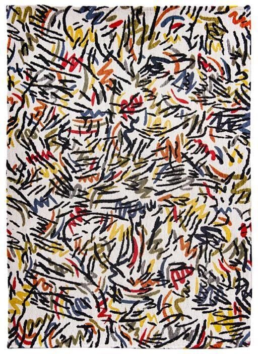 Louis de poortere 9144 Gallery Street Graph Vloerkleed 140x200 Rechthoek Laagpolig Tapijt Modern Meerkleurig - Foto 4