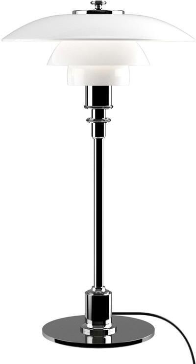Louis Poulsen PH 3 5-2 5 tafellamp glas hoogglans verchroomd
