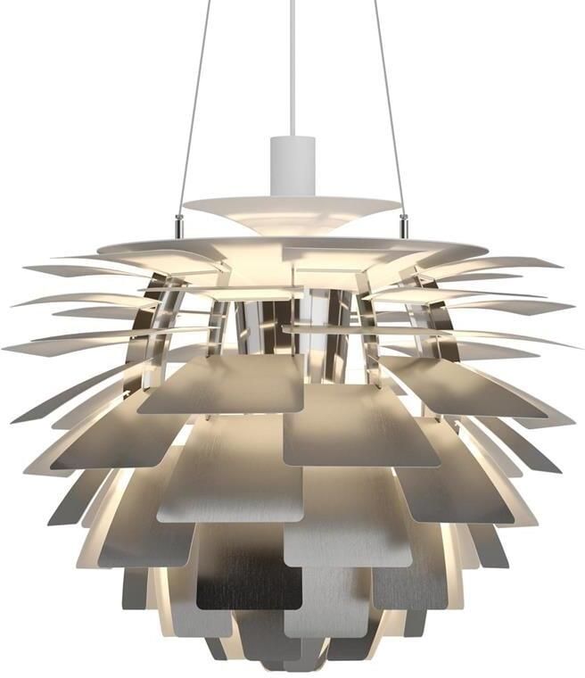 Louis Poulsen PH Artichoke hanglamp Ø60 LED roestvrijstaal