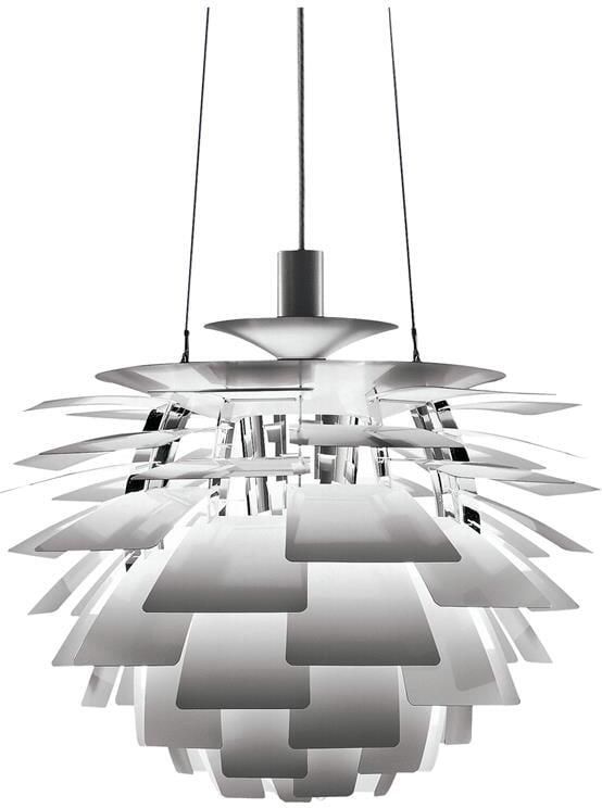 Louis Poulsen PH Artichoke hanglamp Ø60 retrofit roestvrijstaal