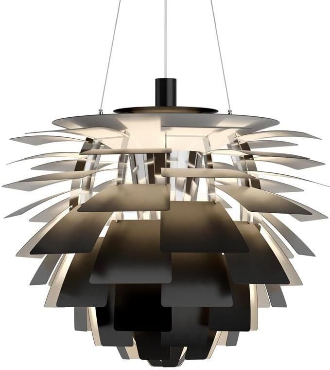Louis Poulsen PH Artichoke hanglamp Ø72 LED zwart