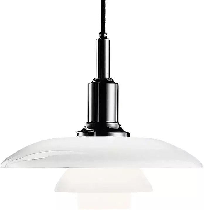 Louis Poulsen PH 3|2 hanglamp Ø28.5 hoogglans verchroomd - Foto 1