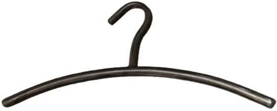 LT-Luce Gaderobehanger Vintage Zwart 6 Stuks