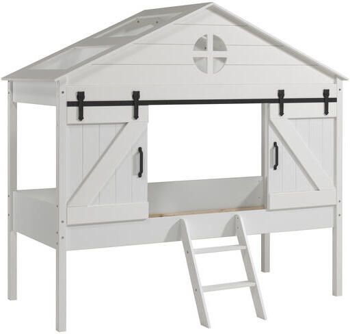 Lucevi Barnie Huisbed 90x200cm Wit - Foto 2