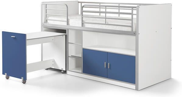 LUCEVI Bonny 91 Halfhoogslaper 90x200cm Blauw - Foto 2