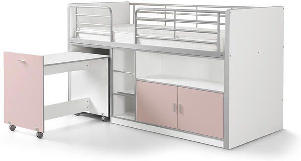 Lucevi Bonny 91 Halfhoogslaper 90x200cm Lichtroze - Foto 2