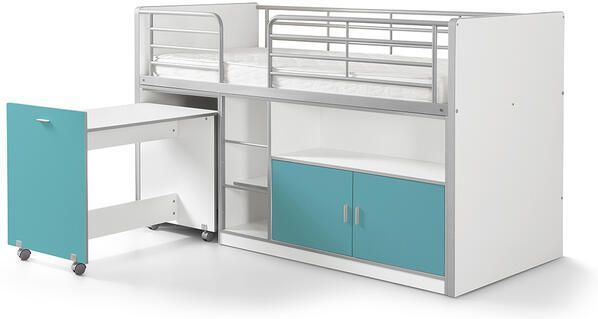 Lucevi Bonny 91 Halfhoogslaper 90x200cm Turquoise - Foto 2