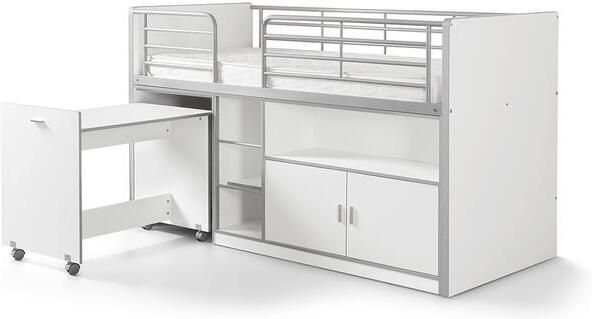 LUCEVI Bonny 91 Halfhoogslaper 90x200cm wit - Foto 2