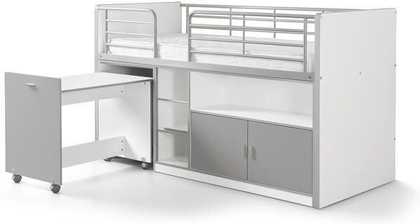 LUCEVI Bonny 91 Halfhoogslaper 90x200cm Zilver - Foto 2