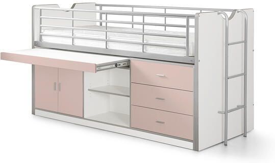 LUCEVI Bonny 95 Halfhoogslaper 90x200cm Lichtroze - Foto 2